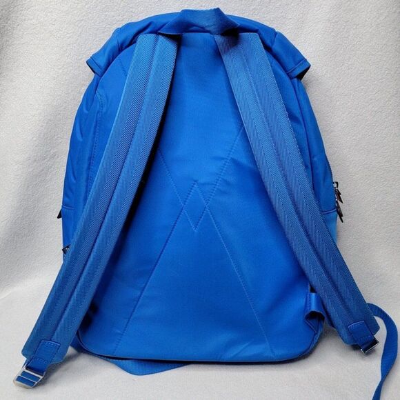 Maison Promax Teddy Bear Backpack Blue 15" Unisex Adult Bag Multiple Pockets - Picture 7 of 12